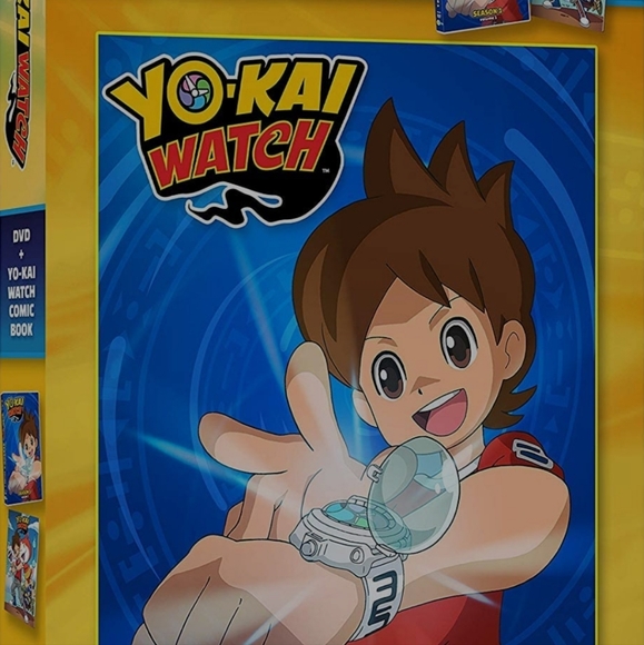 Yo-Kai Watch DVD and Exclusive Watch Comic, Limited Edition Gift Set - Picture 1 of 6